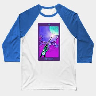 The Moon - Tarot Card Design Baseball T-Shirt